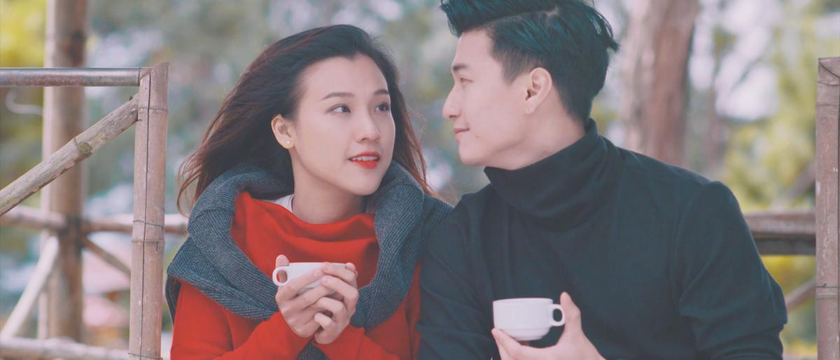 Chưa đến Valentine, Huỳnh Anh - Hoàng Oanh khiến fan ganh tị bởi quá tình tứ trong MV mới Ảnh 3