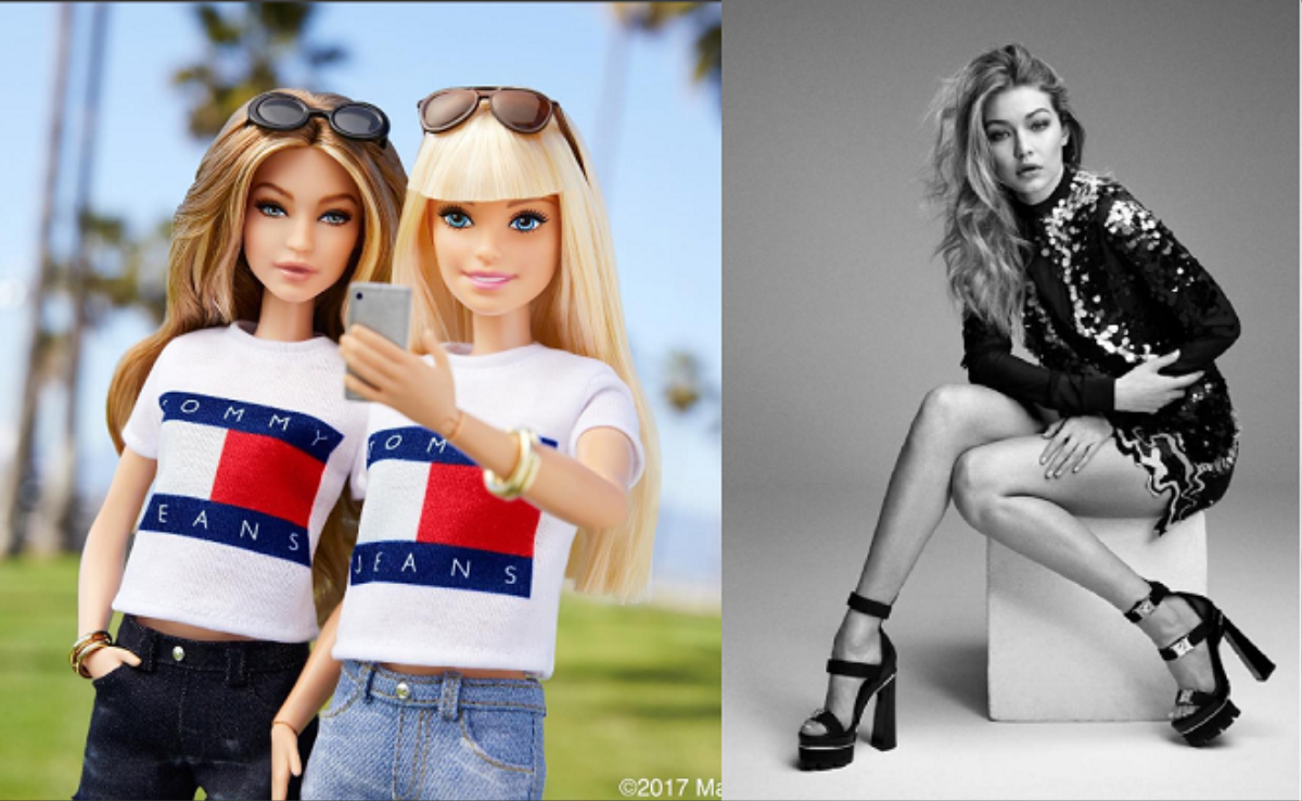 Tommy Hilfiger 'chiều'  Gigi Hadid đến mức sản xuất hẳn một cô búp bê Barbie hệt cô nàng Ảnh 1