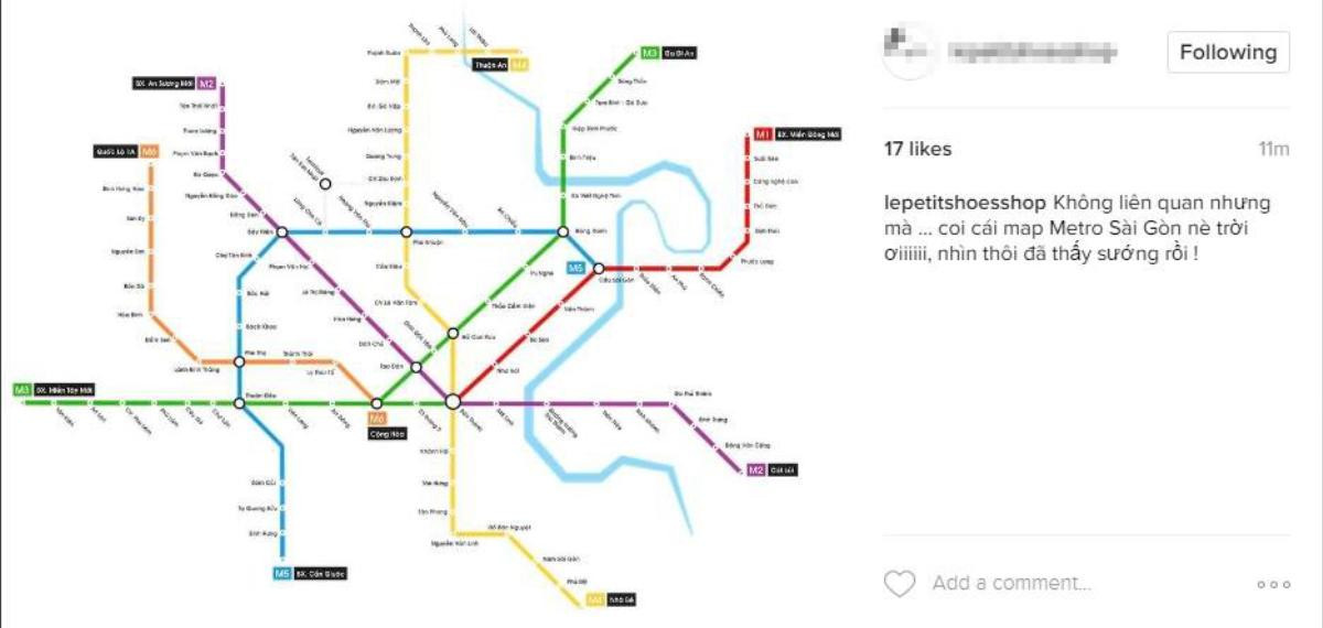 Hé lộ bản đồ chi tiết 6 tuyến Metro Sài Gòn khiến nhiều người thích thú Ảnh 1