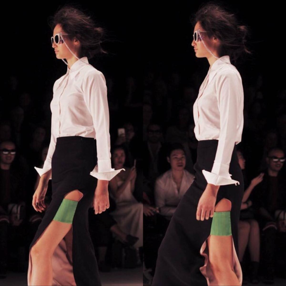 NYFW 2017: Narciso Rodriguez có đạo nhái NTK Việt khi ra mắt trang phục giống 90%? Ảnh 3