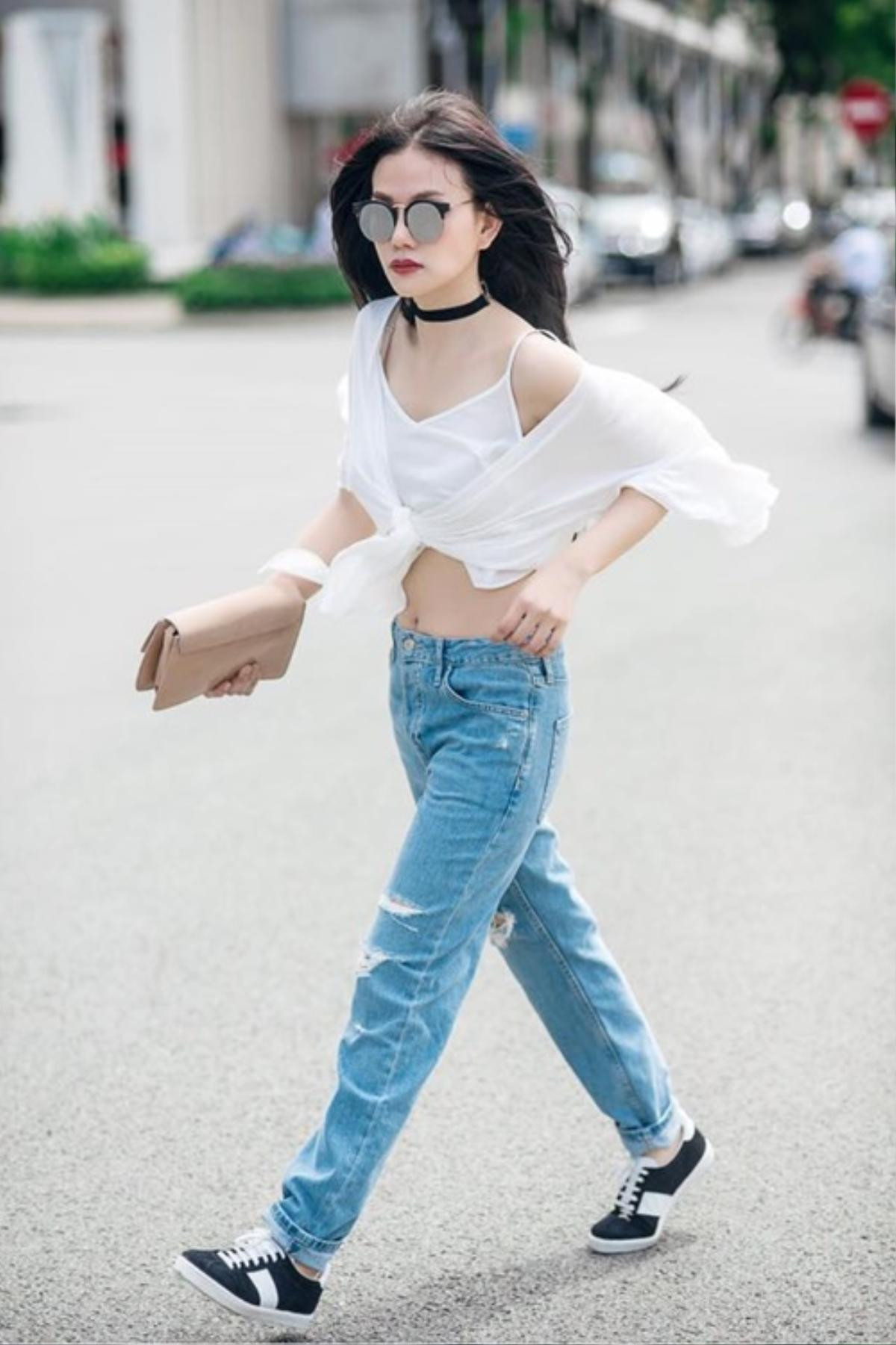 Những lần diện streetstyle khoe eo thon hút mắt người nhìn của ca sĩ Thu Thủy! Ảnh 9