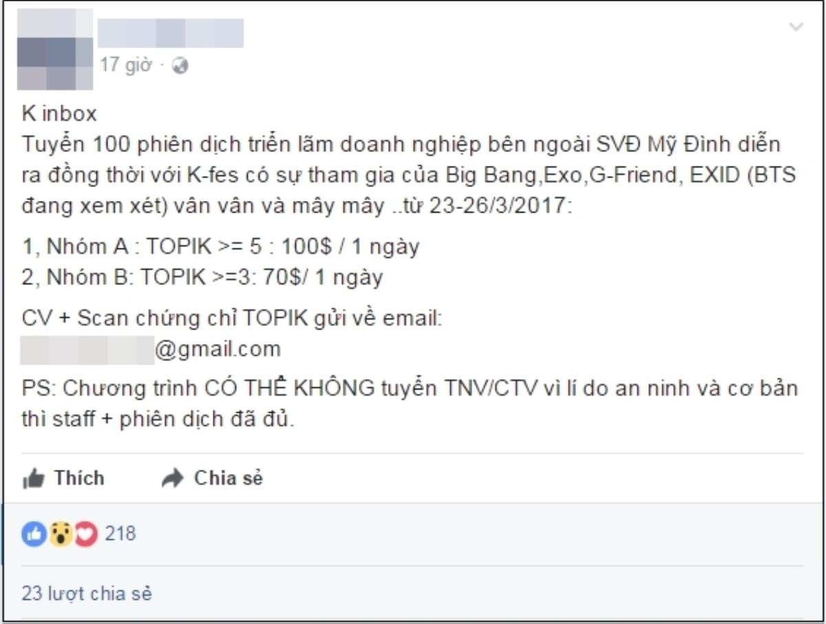 Chẳng chờ đến 1/4,  Kpop fan tại Việt Nam hoàn toàn có thể bị 'bỏ bom' nhiều ngày qua? Ảnh 4