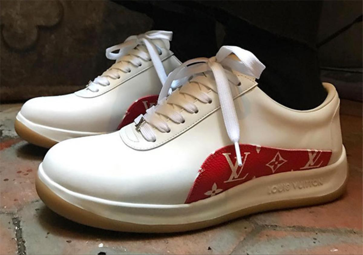 Mẫu sneaker Louis Vuitton x Supreme mới lộ diện gây thất vọng vì…quá xấu Ảnh 3