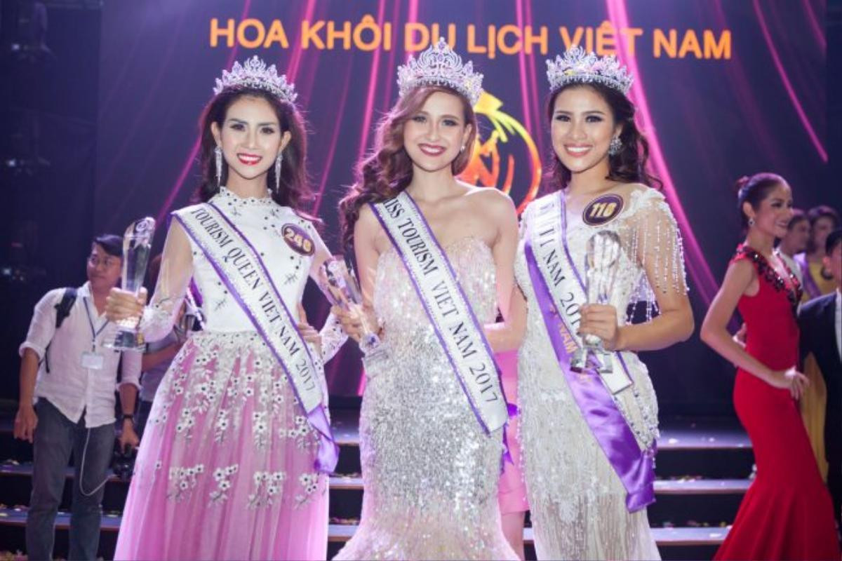 Hậu The Face, Khánh Ngân đăng quang Hoa khôi Du lịch Việt Nam 2017 Ảnh 1