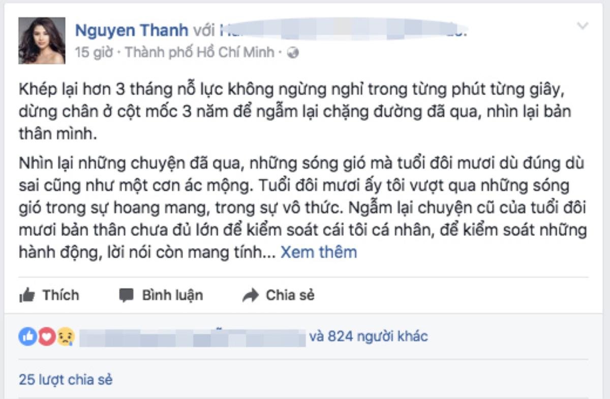 Nguyễn Thị Thành: 'Những sóng gió của tuổi đôi mươi như một cơn ác mộng…' Ảnh 1