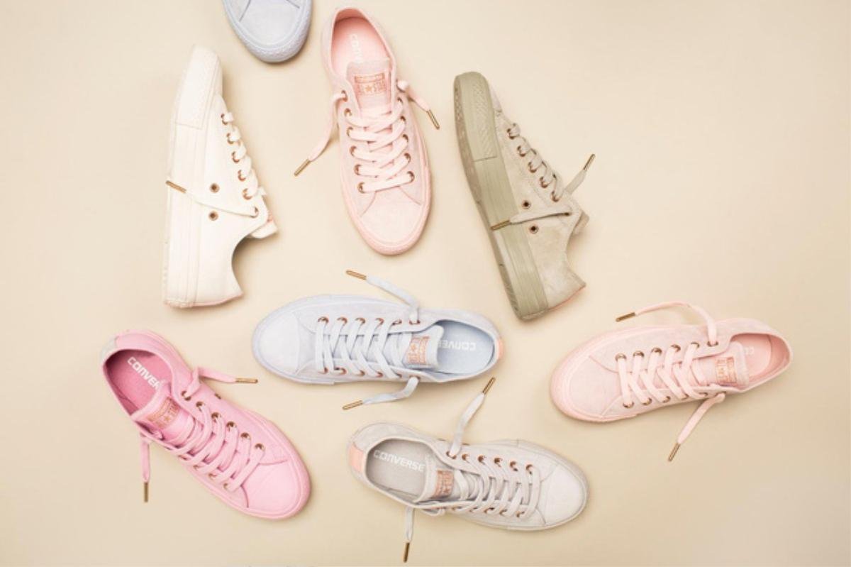 Sau BST màu nude, Converse lại tung BST màu pastel ngọt lịm đảm bảo khiến các nàng yêu luôn từ cái nhìn đầu tiên Ảnh 2