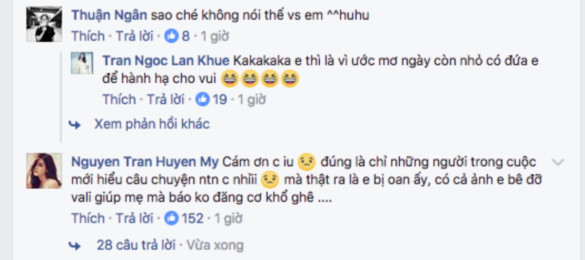 Lan Khuê lên tiếng bảo vệ Huyền My giữa tâm bão để mẹ xách đồ Ảnh 4