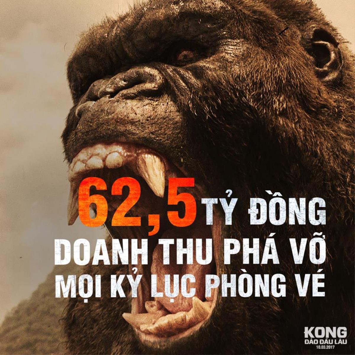 Kinh hoàng cảnh tượng Kong 'tàn phá' các rạp chiếu: Cán mốc 104 tỷ sau một tuần! Ảnh 3