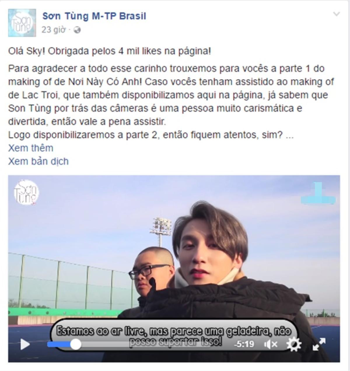 Tin được không, Sơn Tùng đã có fanpage ở Brazil, Nhật Bản và Hàn Quốc! Ảnh 5