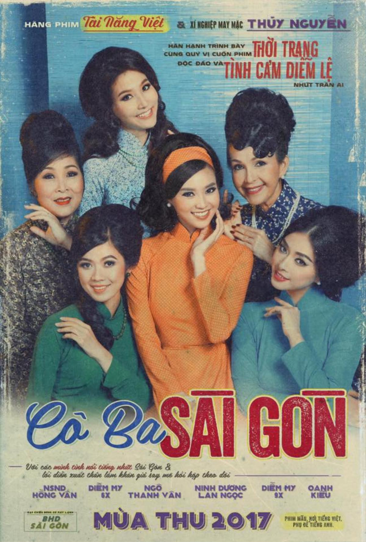 Vừa ra mắt poster, 'Cô Ba Sài Gòn' đã trở thành tâm điểm chế ảnh của cư dân mạng Ảnh 1