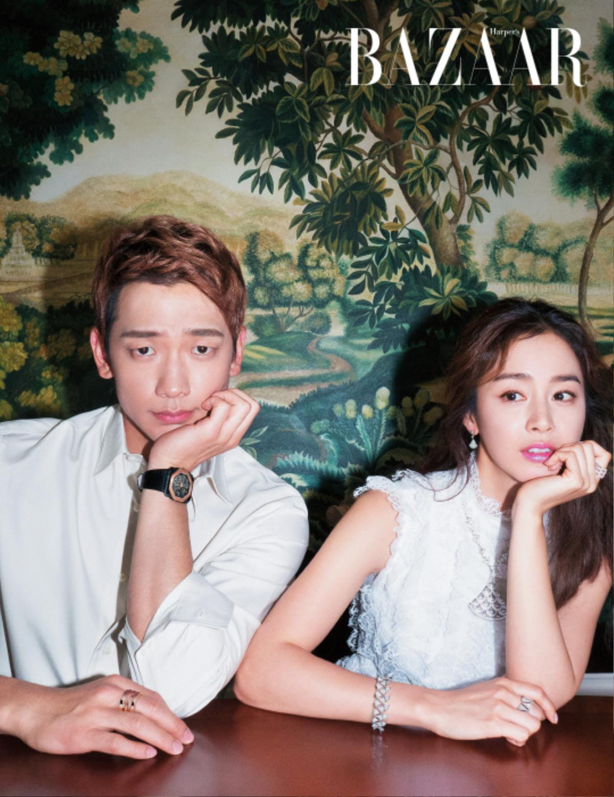 Lần đầu cùng lên bìa tạp chí, Bi Rain và Kim Tae Hee khiến fan 'chết ngất' vì quá… tình tứ Ảnh 4