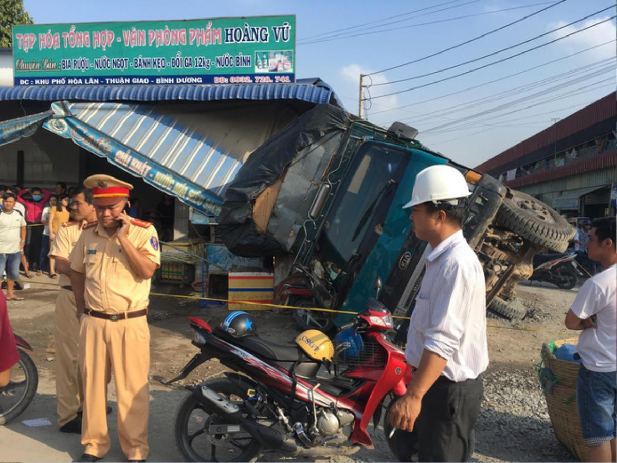 Bình Dương: Đứng mua nước mía, cô gái bị xe chở gỗ đè tử vong tại chỗ Ảnh 6