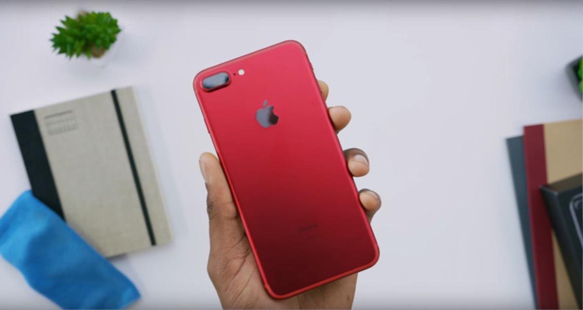 Mở hộp iPhone 7 Plus đỏ rực, đẹp không chê vào đâu được! Ảnh 6