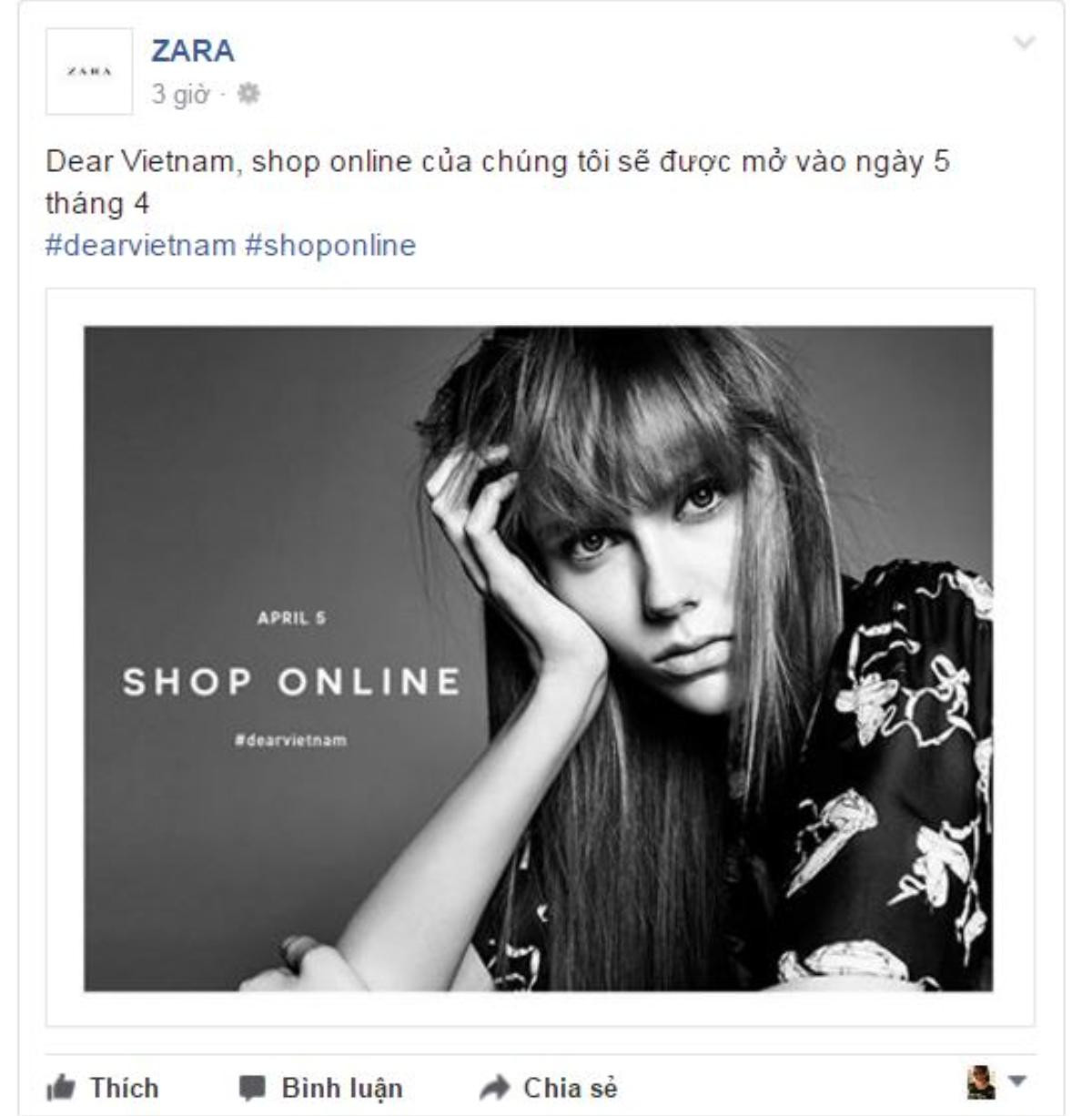 Cuối cùng đã mở bán online, Zara muốn các shop order sống sao? Ảnh 1