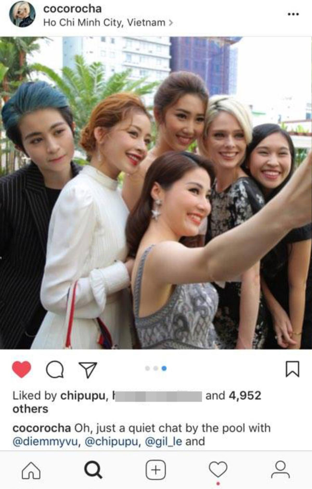 HLV The Face Mỹ Coco Rocha khoe ảnh thân thiết cùng Chi Pu, Gil Lê, Diễm My trên Instagram Ảnh 2