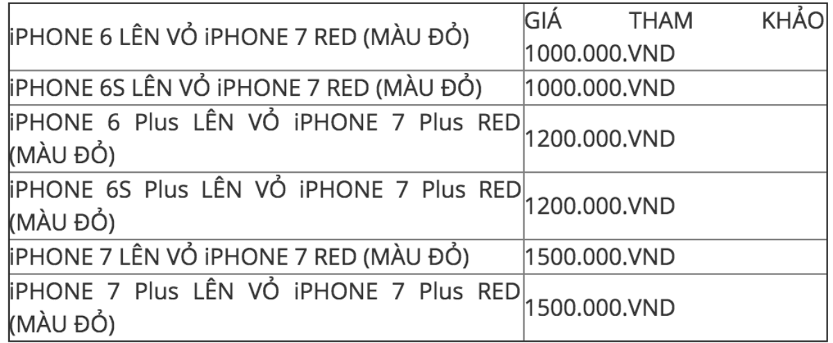 Không cần chờ chính hãng, dịch vụ 'thay áo đỏ' cho Iphone đã có khắp nơi Ảnh 7