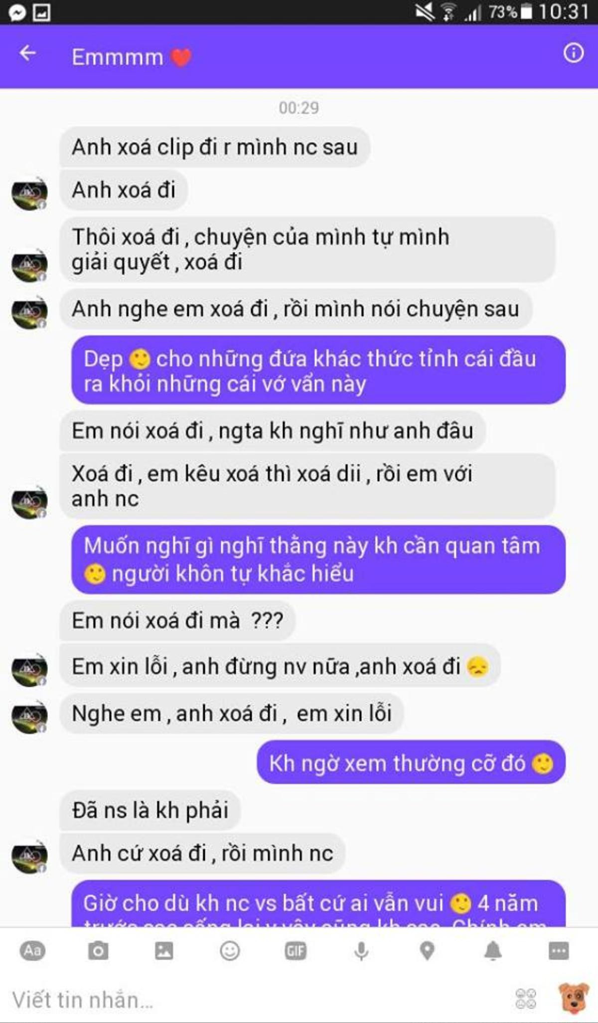 Clip: Chàng trai bẻ son, tố người yêu là 'một con cáo' trên facebook Ảnh 4