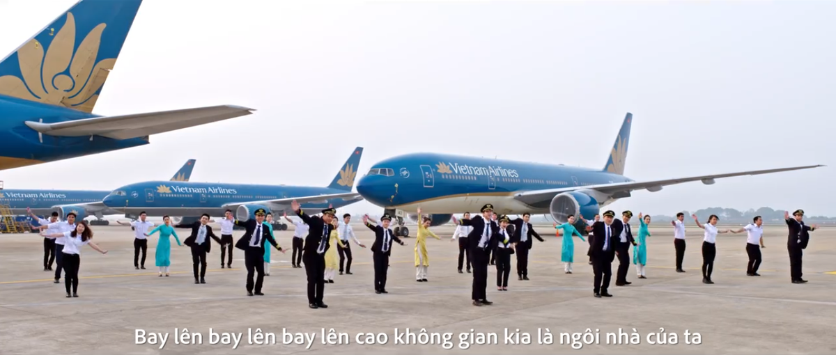 'Bống bống bang bang' phiên bản Vietnam Airlines gây bão mạng Ảnh 2