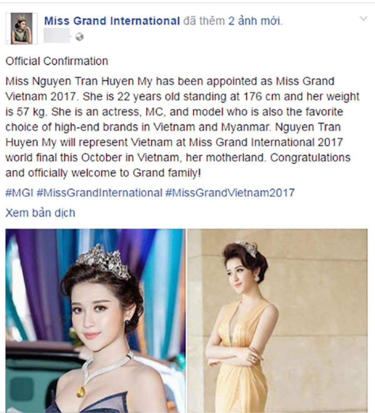 Sau 3 năm 'tu luyện', Á hậu Huyền My xác nhận đi thi Miss Grand International Ảnh 1