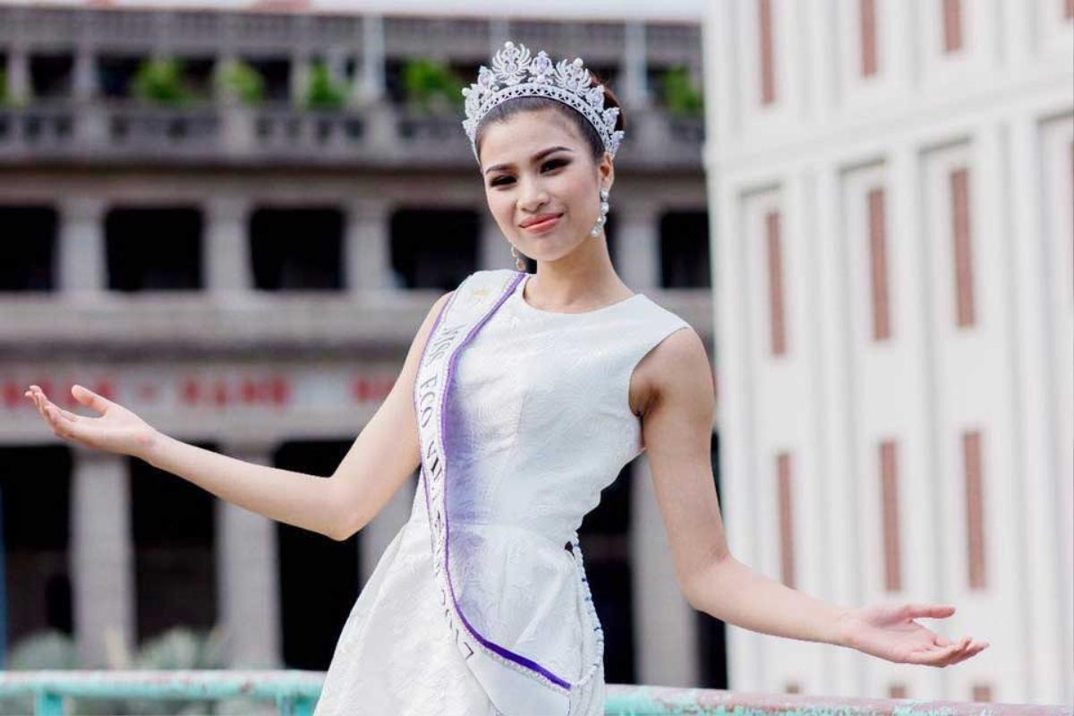 Bấp chấp bị tước danh hiệu, Nguyễn Thị Thành vẫn tự tin thi Miss Eco International 2017 Ảnh 1