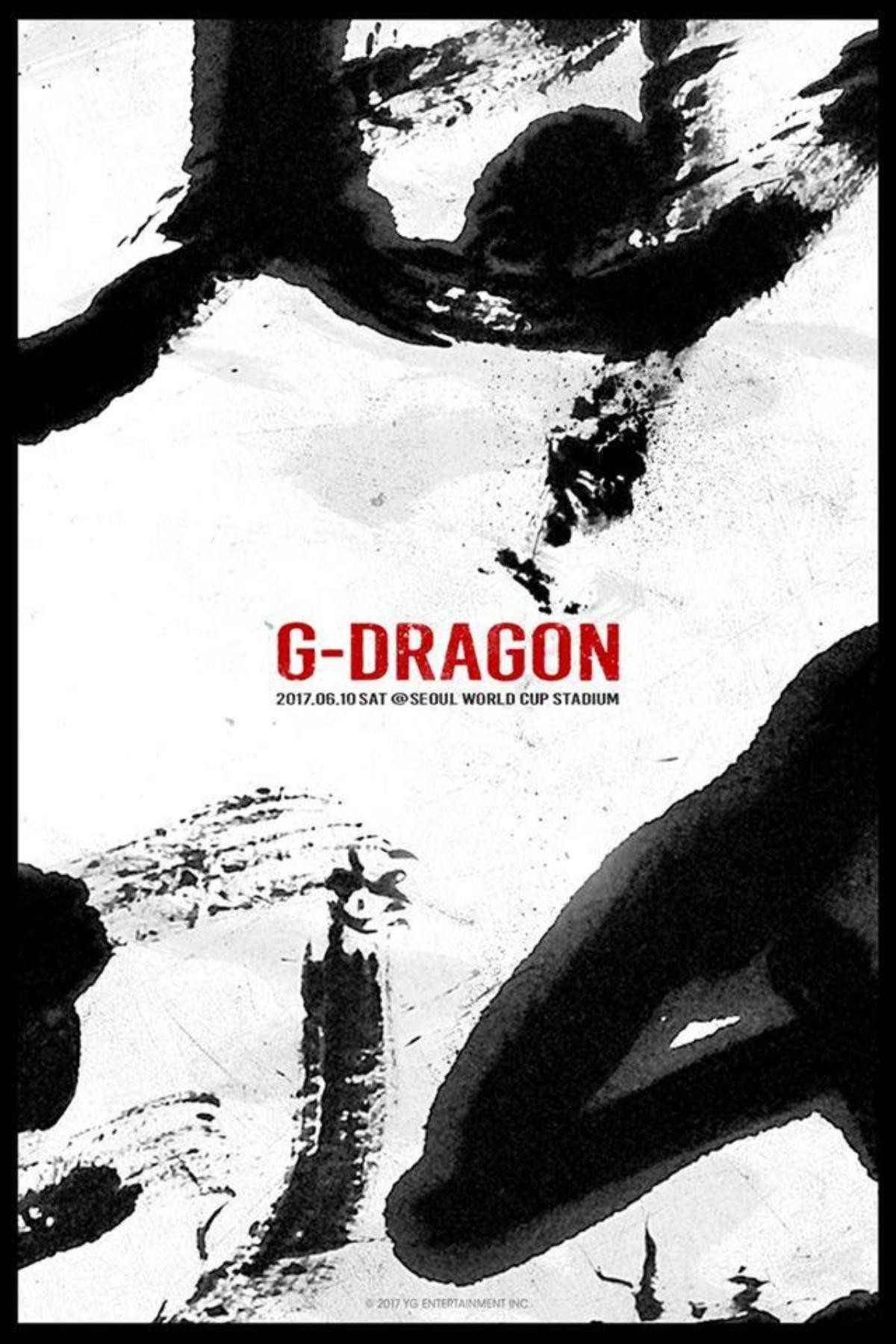 G-Dragon (BigBang) tung poster solo concert tháng 6 'nóng hừng hực' Ảnh 1