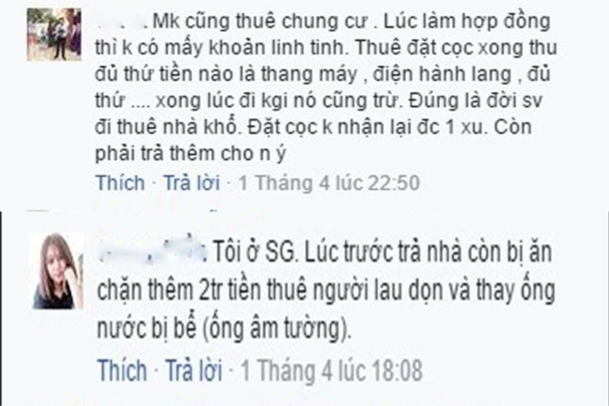 Sinh viên bức xúc vì trả phòng trọ phải đền bù gần 11 triệu đồng Ảnh 2