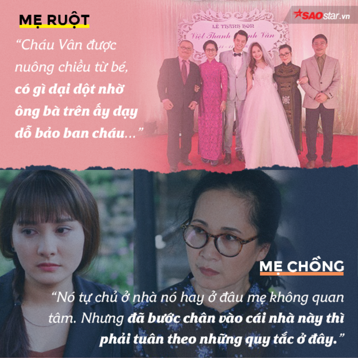 Mẹ đẻ và mẹ chồng, khi tất cả khác biệt đều thể hiện qua những lời nói! Ảnh 2