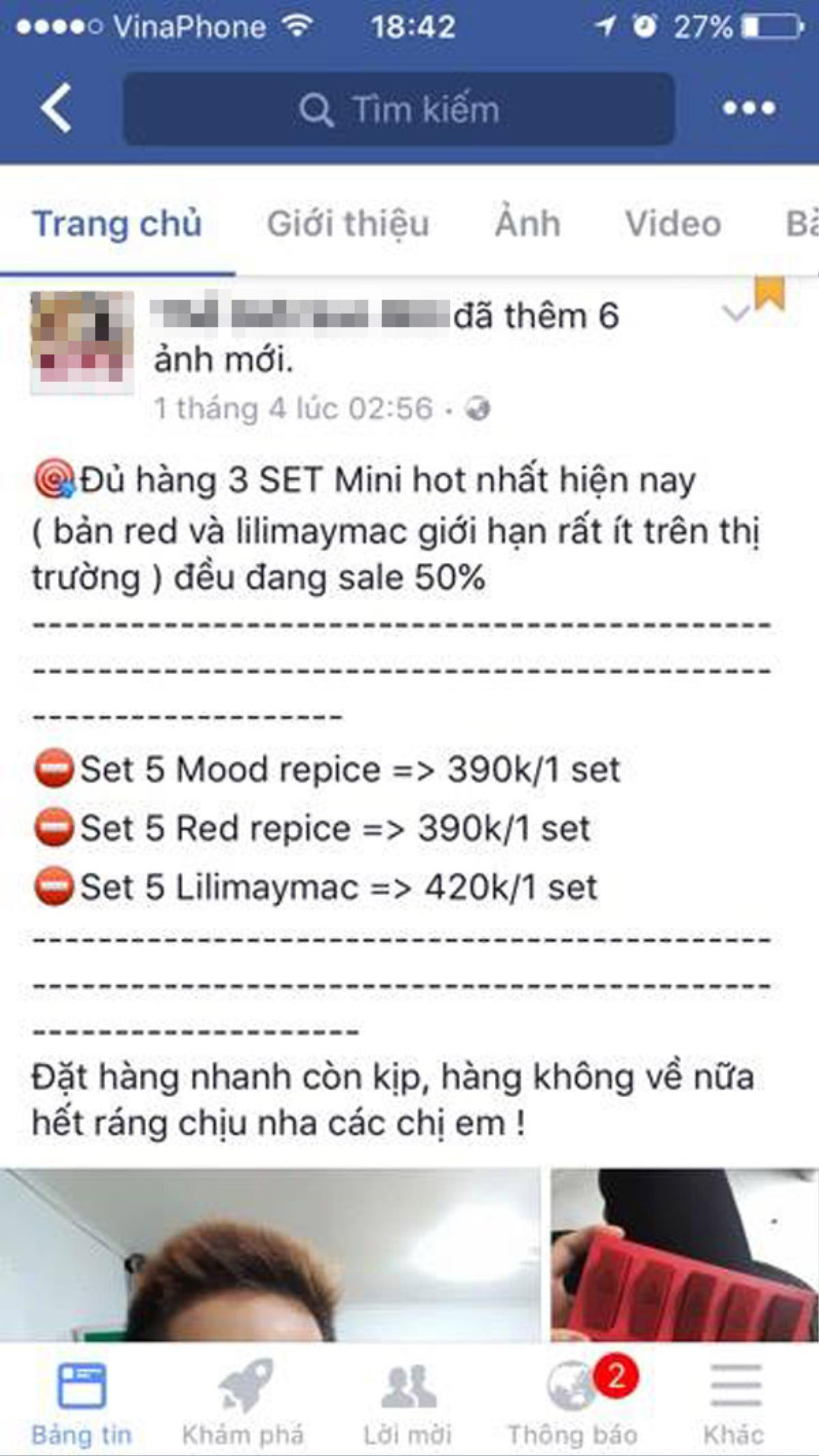 Son 3CE tràn lan fake… xuất hiện cả set mini giá chỉ bằng 1 thỏi son thường Ảnh 2