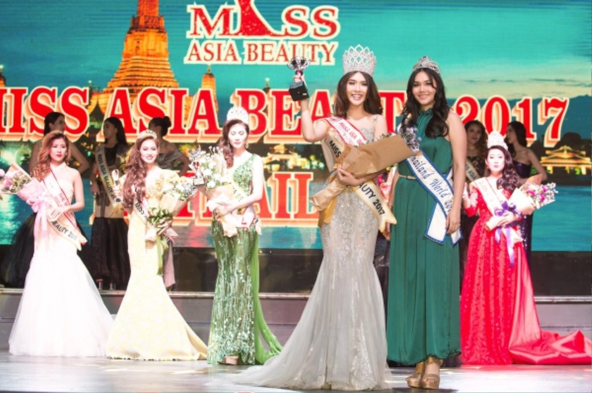 Lẳng lặng đi thi, Hoa khôi Tường Linh bất ngờ đăng quang Miss Asia Beauty 2017 Ảnh 7