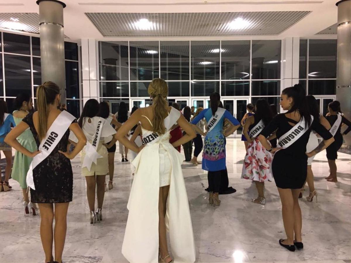 Nguyễn Thị Thành 'tươi hơn hoa', chuẩn bị tinh thần sẵn sàng cho đêm chung kết Miss Eco 2017 Ảnh 4