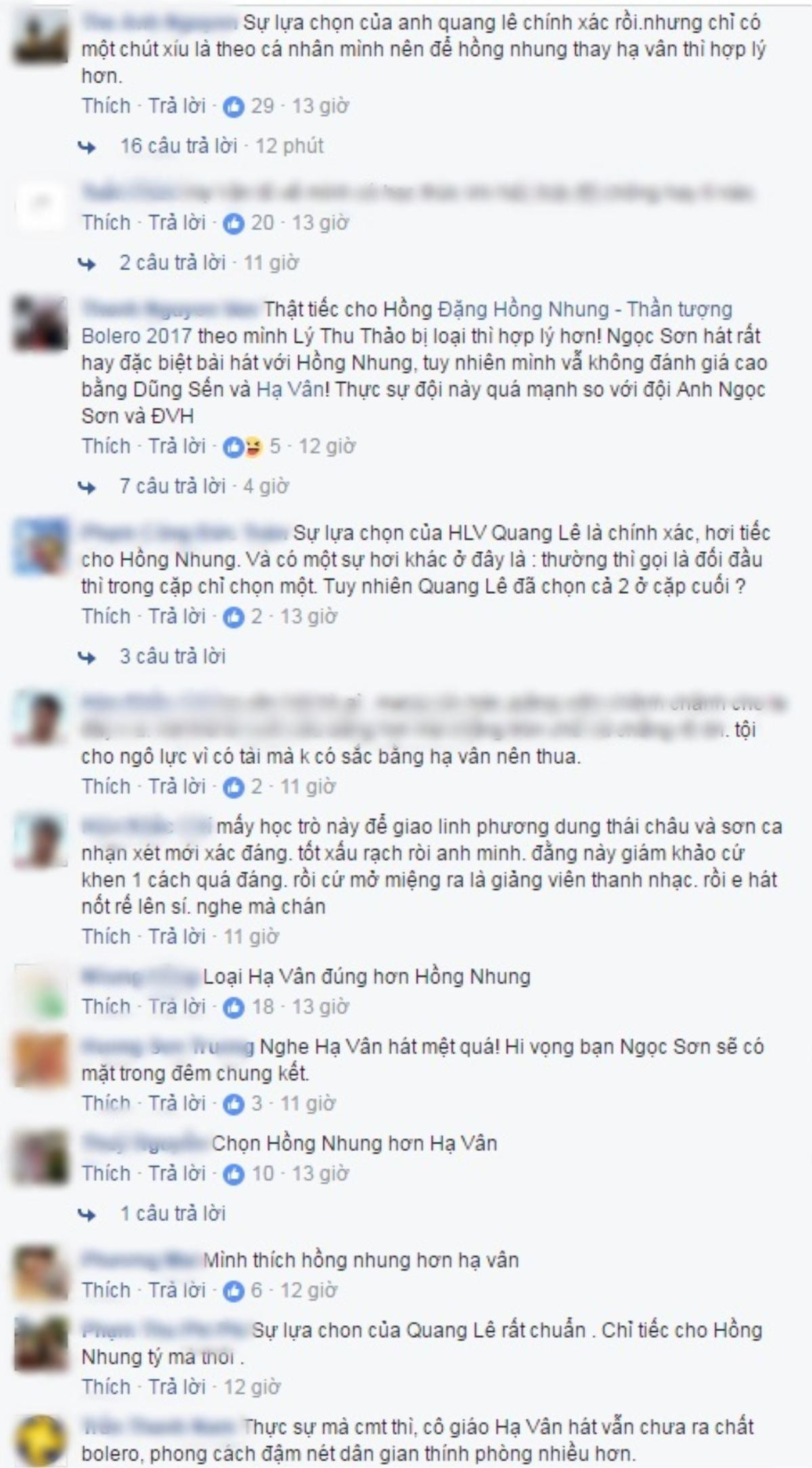 Khán giả phản ứng trước quyết định lựa chọn của HLV Quang Lê: 'Chọn đúng, nhưng hơi tiếc…' Ảnh 3