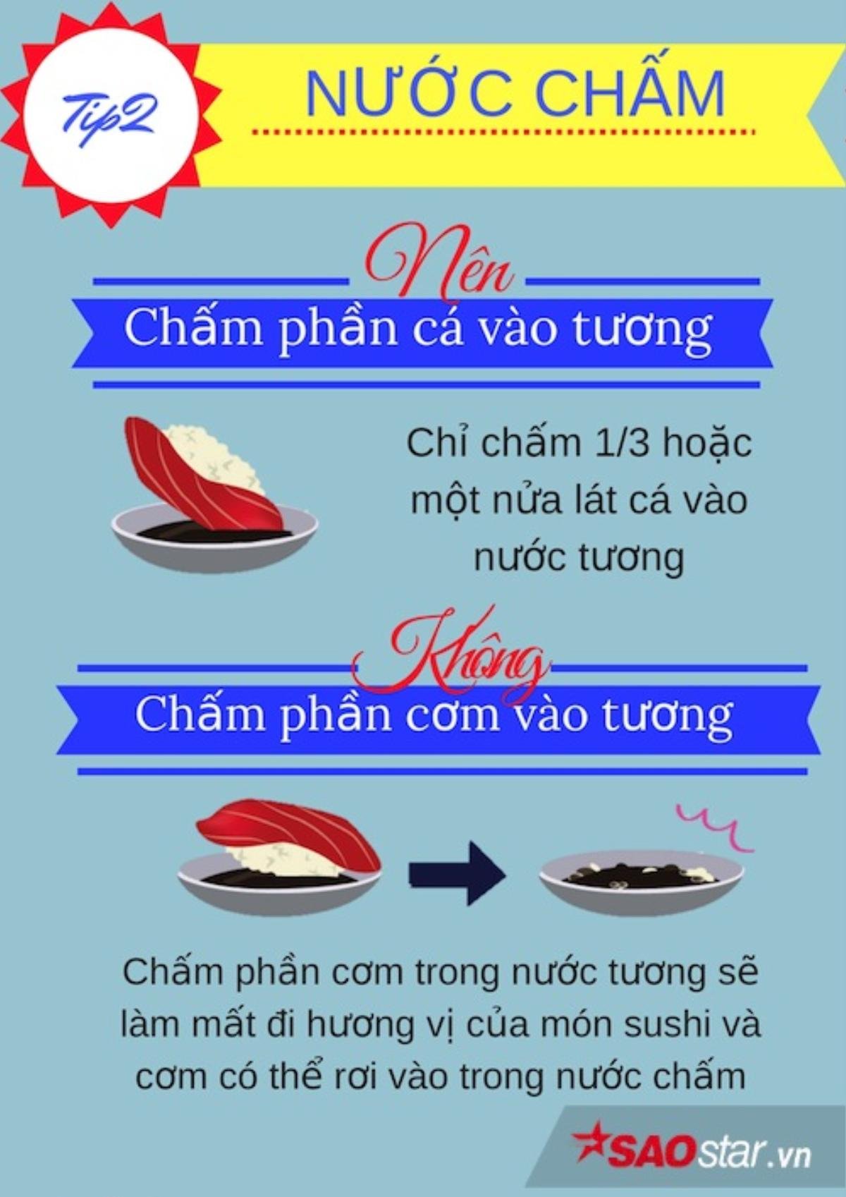 Những mẹo giúp bạn trở thành bậc thầy ăn sushi đúng chuẩn Ảnh 2