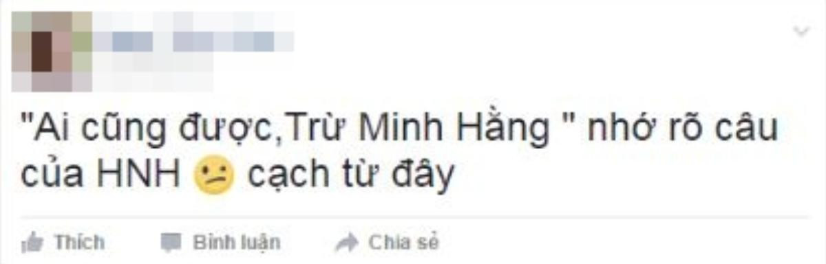 Fan 'dậy sóng' trước câu nói đanh thép để chèn ép Minh Hằng của Hà Hồ: 'Ai cũng được, trừ Minh Hằng ra' Ảnh 3