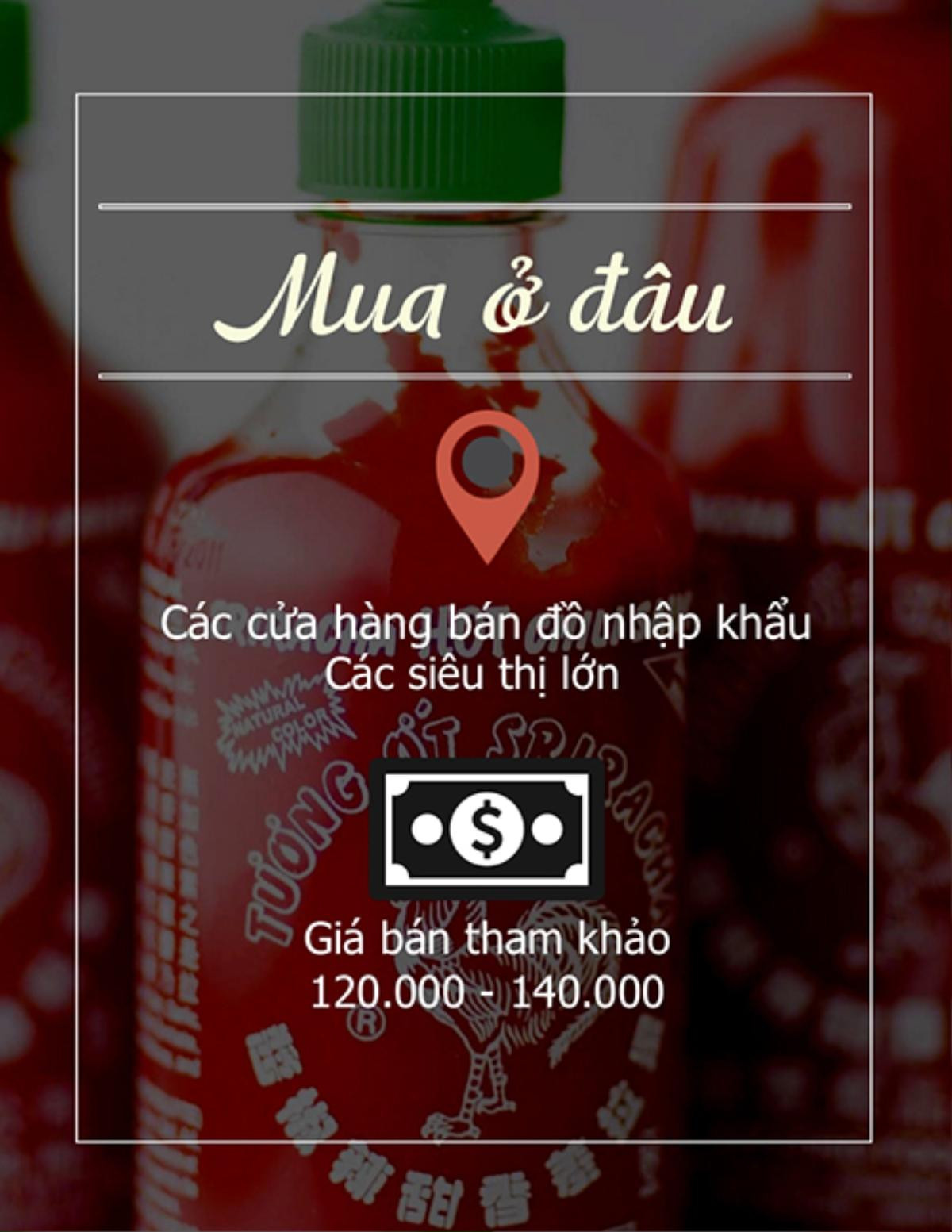 Sriracha - Đế chế tương ớt người Việt Nam gầy dựng nay đã có mặt tại quê nhà! Ảnh 10