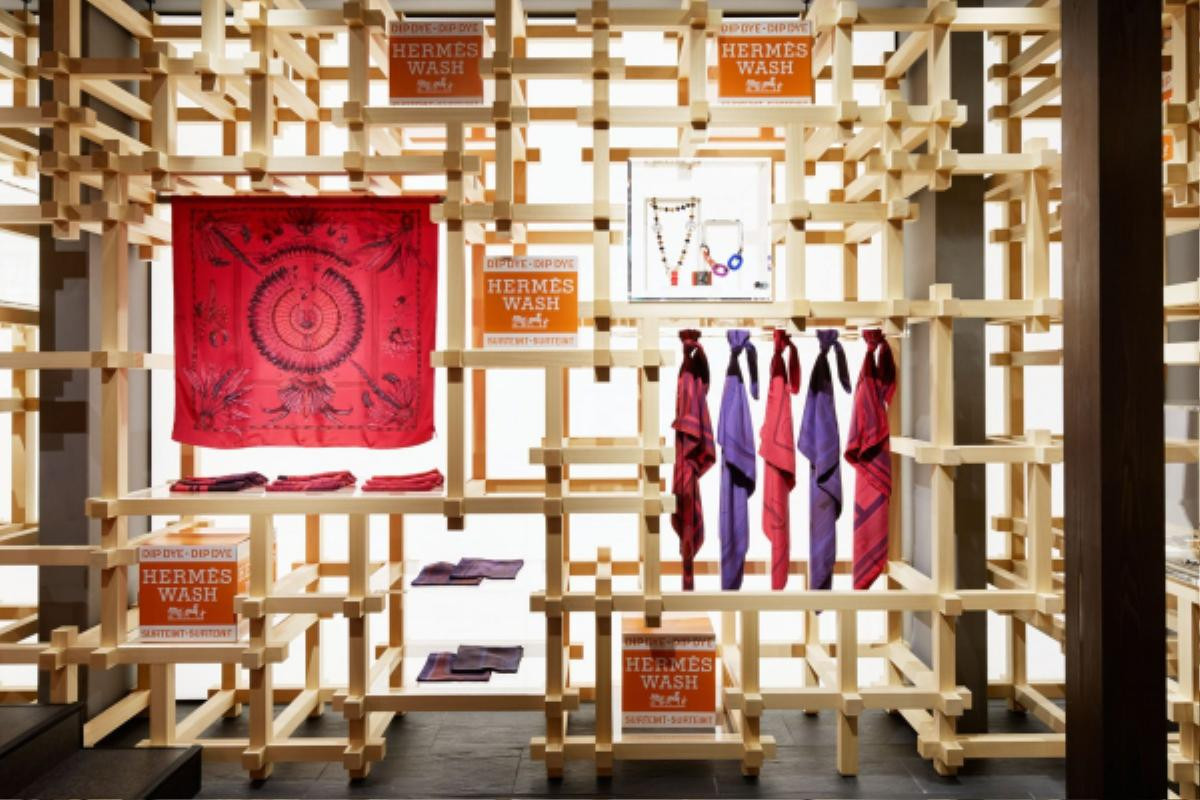 Bạn có bao giờ nhìn thấy một cửa hàng Pop-Up Hermès 'cổ kính' và điềm tĩnh đến như thế này! Ảnh 6