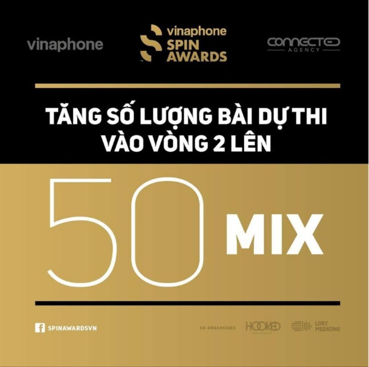 'Vinaphone Spin Awards' bất ngờ thay đổi thể lệ cuộc thi vì số lượng tham dự quá khủng Ảnh 1