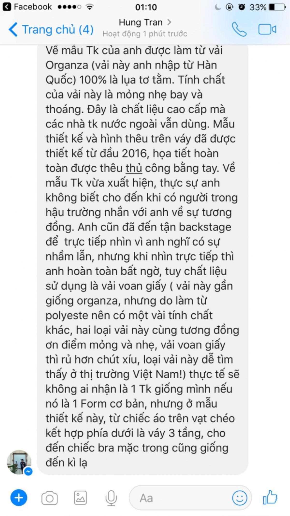 NTK Trần Hùng chính thức lên tiếng khẳng định mẫu váy từ thương hiệu 21SIX 'đạo nhái' đến 90% Ảnh 2