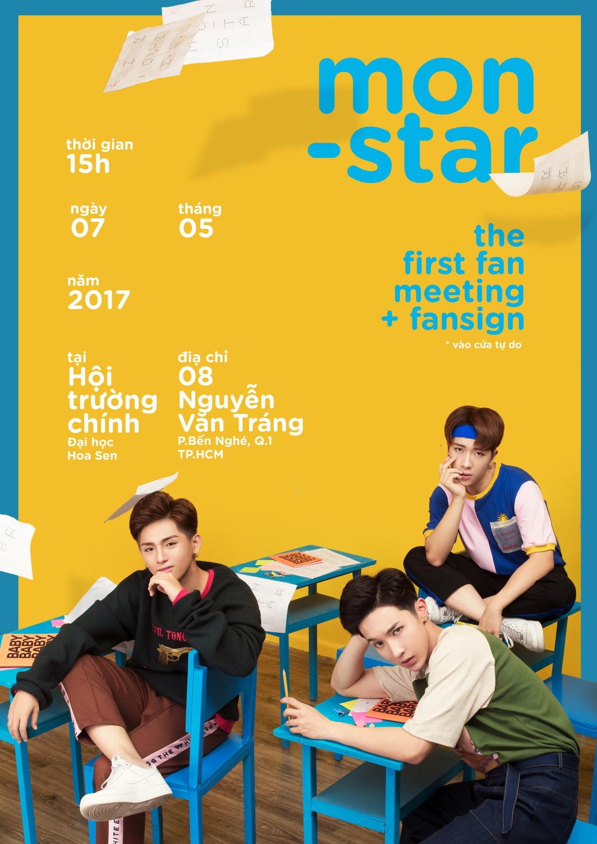 MONSTAR sẽ trình diễn mash-up đặc biệt với Lou Hoàng trong buổi fan meeting đầu tiên Ảnh 1