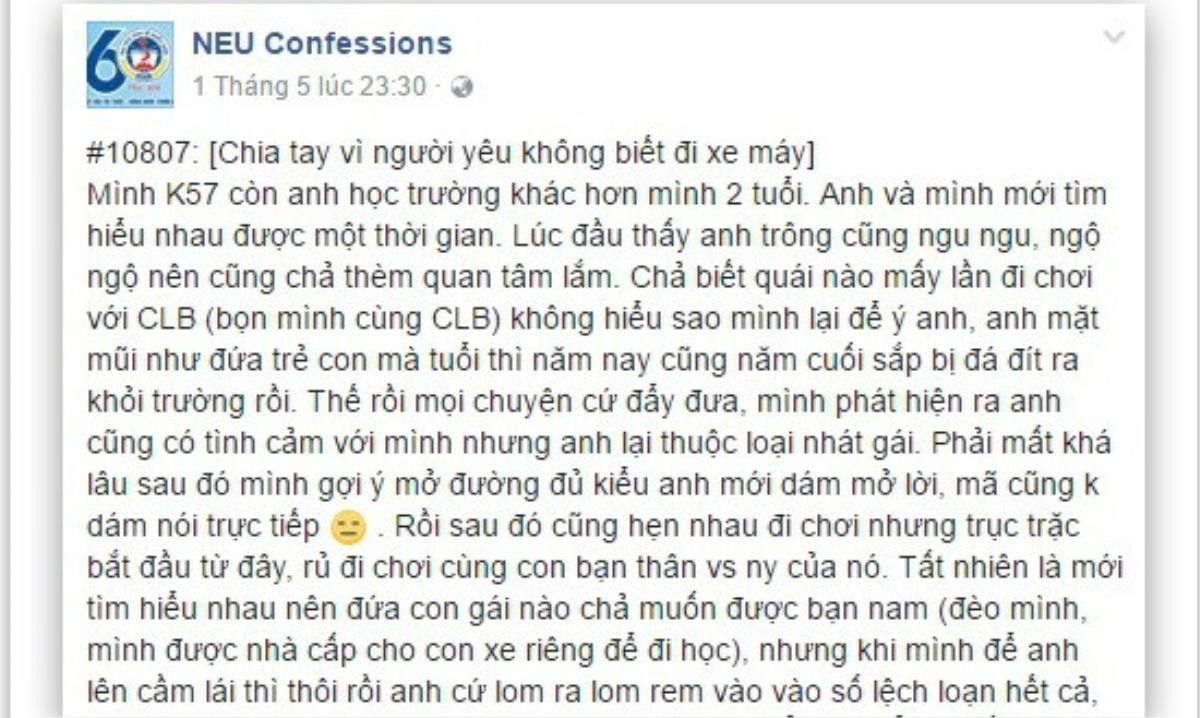 Chàng trai bị 'đá' ngay lập tức vì không biết đi xe máy Ảnh 1