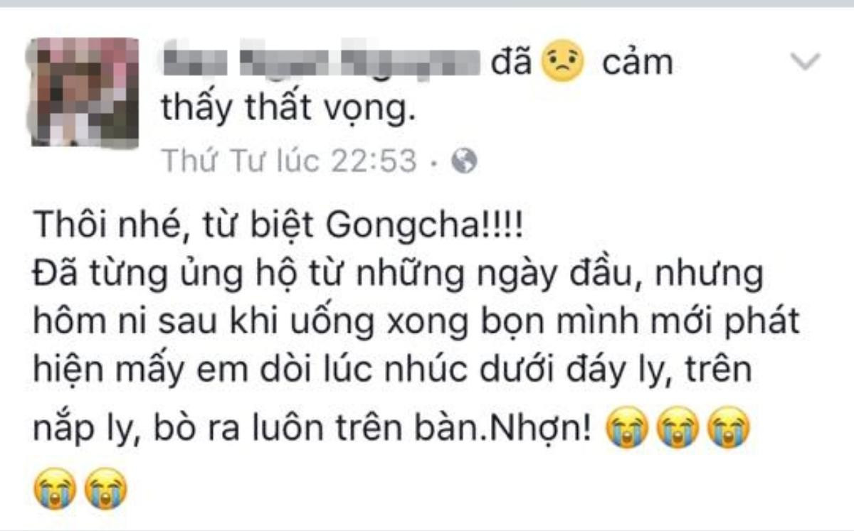 Nhiều người lên tiếng 'tố' GongCha bán trà sữa có giòi cho khách? Ảnh 4