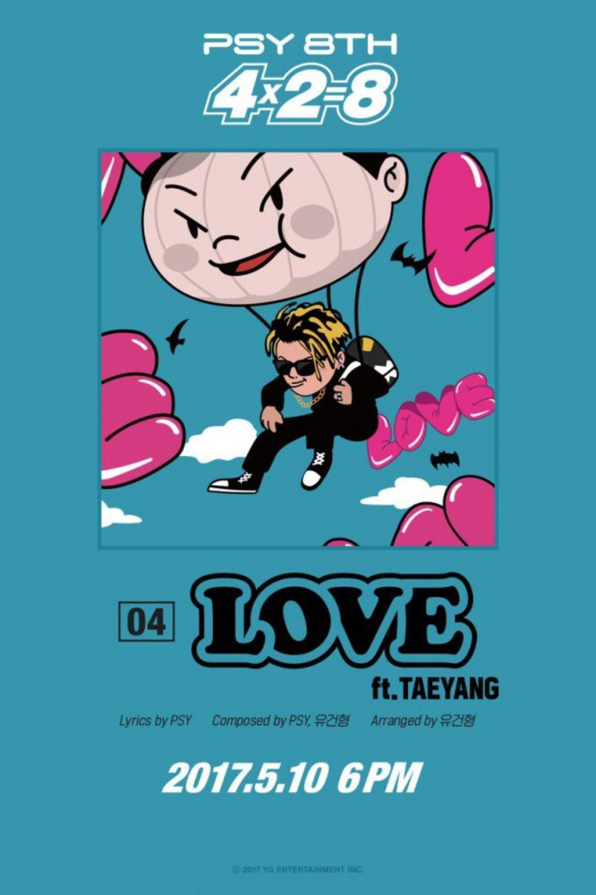 Taeyang (Big Bang) siêu đáng yêu trong album '4×2=8' của PSY Ảnh 1