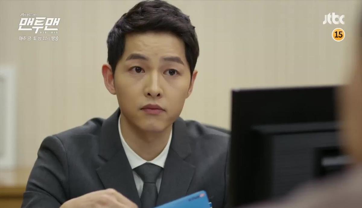 Chỉ 1 giây xuất hiện trong trailer 'Man to man', chàng nhân viên ngân hàng Song Joong Ki đã khiến fan bấn loạn Ảnh 3