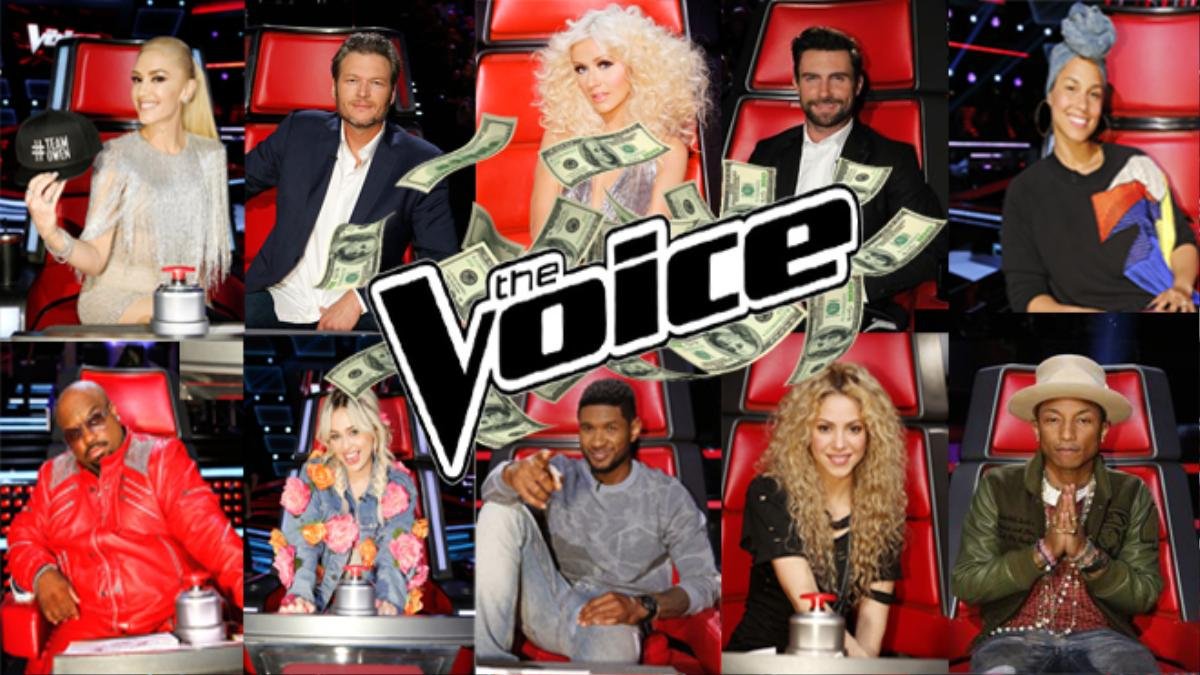 The Voice US đã phải trả bao nhiêu để những gương mặt này ngồi ghế nóng? Ảnh 1