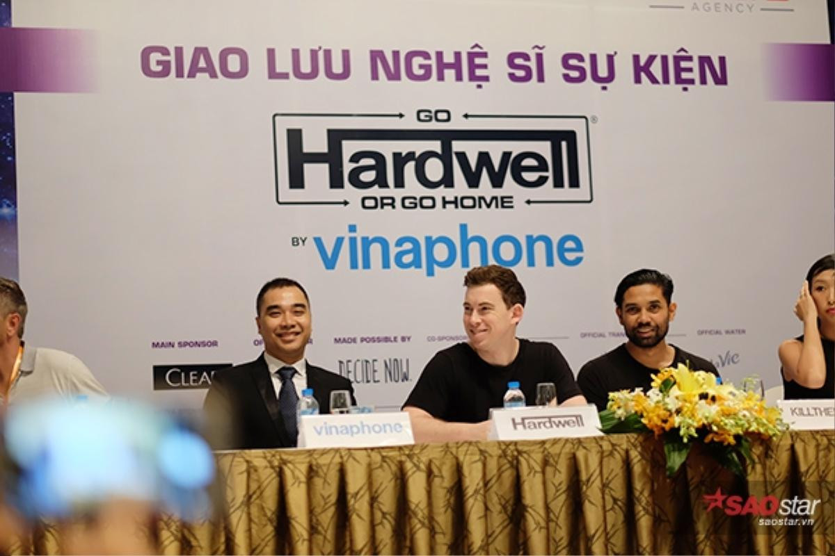 Hardwell chỉ trả lời 3 câu của truyền thông Việt, họp báo diễn ra 15 phút chớp nhoáng Ảnh 4