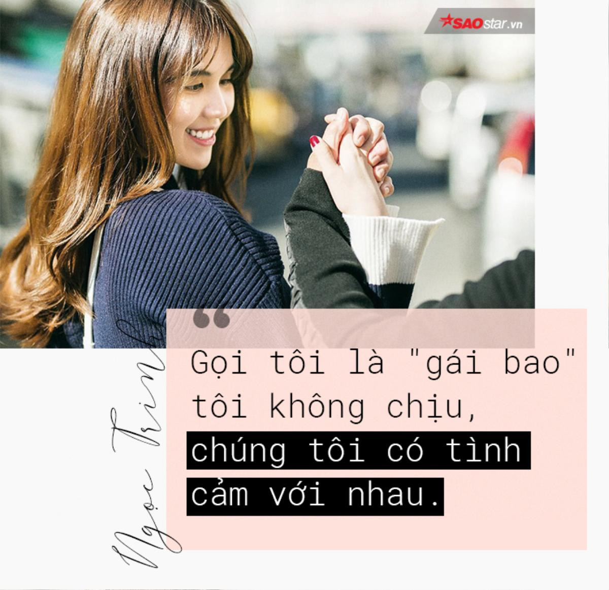 Ngọc Trinh: 'Nói tôi là gái bao tôi không chịu, chúng tôi có tình cảm với nhau' Ảnh 3