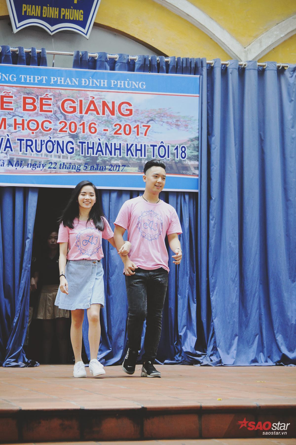 Hành trình mang tên 'Tiết học cuối cùng' đã ghé THPT Phan Đình Phùng sáng nay cùng bộ ba anh chàng The Voice! Ảnh 13