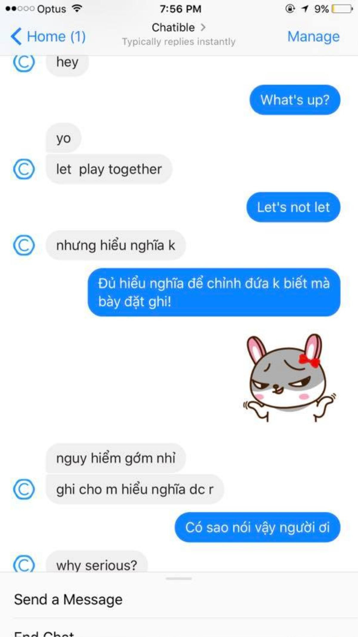 Tính năng 'tâm sự với người lạ' của facebook, thử liền đi rồi cười muốn xỉu luôn! Ảnh 10