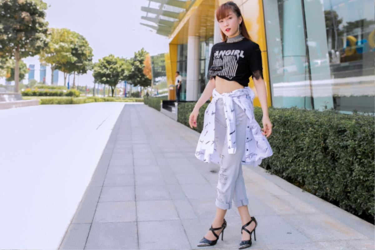 Đinh Hương tung bộ ảnh street style đầy năng động đón đầu thời trang mùa Hè Ảnh 4