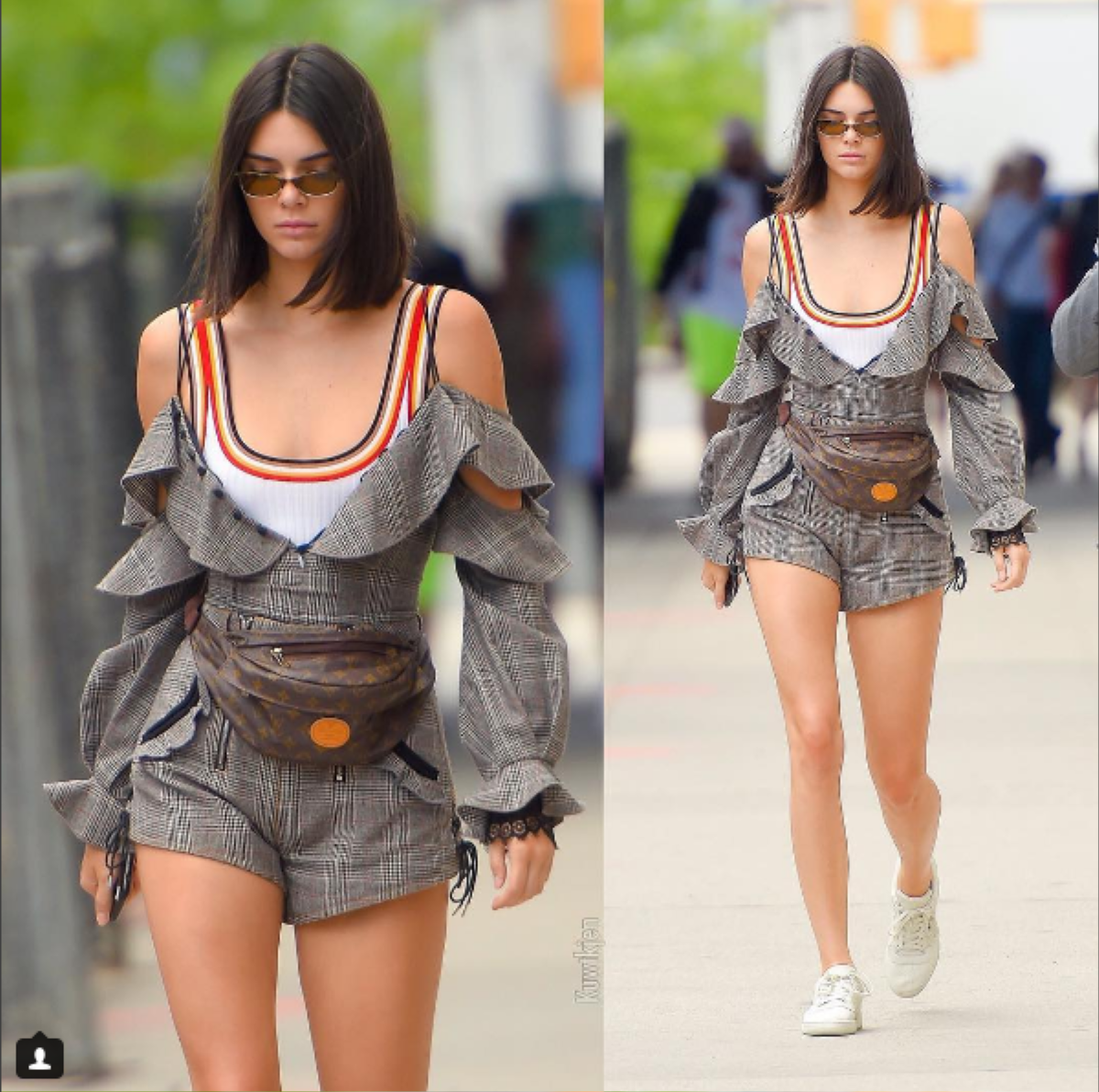 Buộc túi ngang hông, Kendall Jenner cứ lăng xê gì thì đều trở thành mốt Ảnh 1