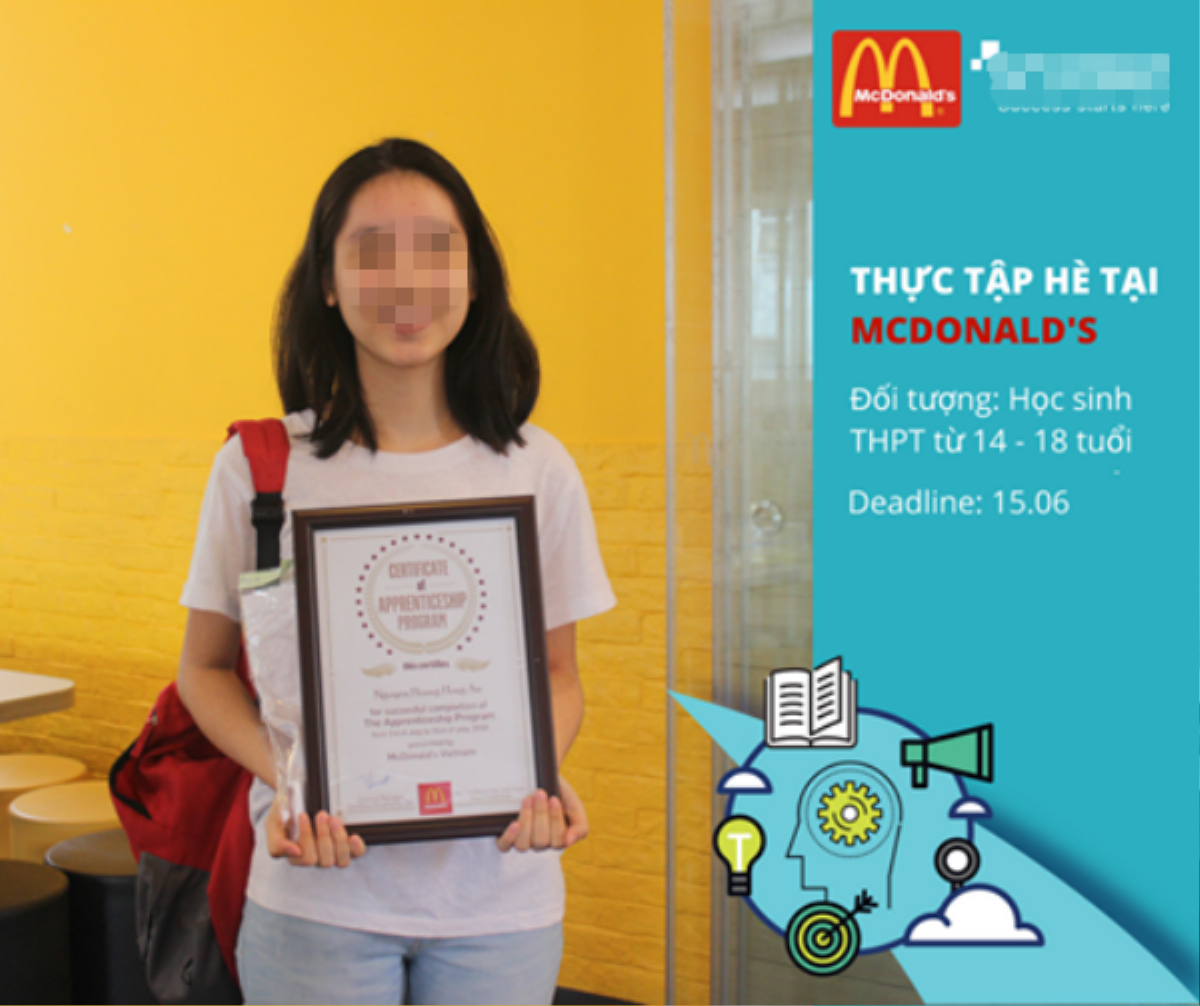 Thực tập hè không lương tại McDonald’s Việt Nam gây tranh cãi vì 'bóc lột' sức lao động trẻ vị thành niên Ảnh 2